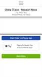 Mobile Screenshot of chinaoceannewportnews.com
